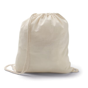 Sacola mochila em algodão Personalizada